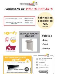 Fabrication de volet roulant sur mesure 